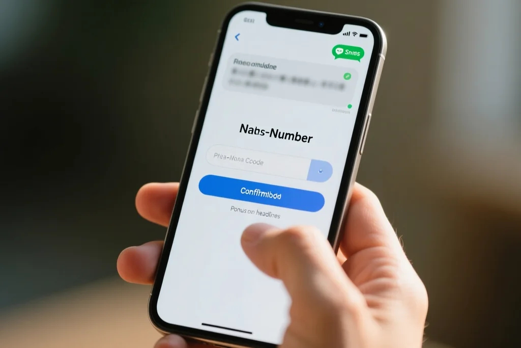 Registo por número de telemóvel